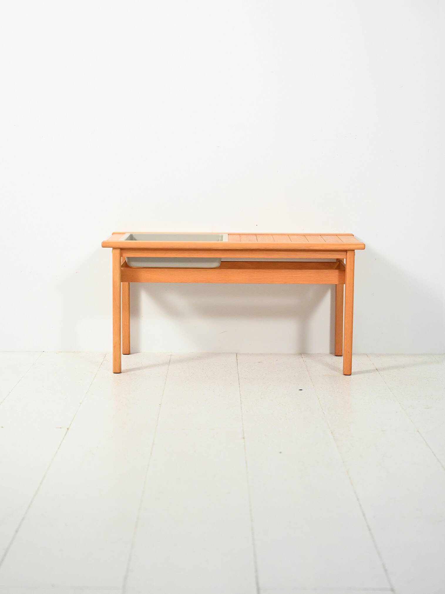 Oak planter bench “Florida”