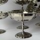 Vintage stainless steel ice cream cups