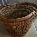 Vintage wicker basket