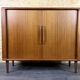 1960s 1970s Teak Sideboard Credenza Cabinet Danish Modern Design Denmark