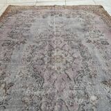 Grey Vintage Turkish Rug sku v768