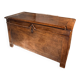 Coffre en bois - noyer