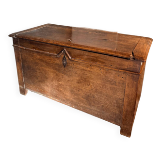 Wooden chest - walnut