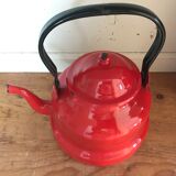 Vintage enamelled kettle