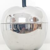 Silver apple ice bucket