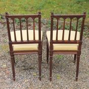 Pair of Napoleon III chairs