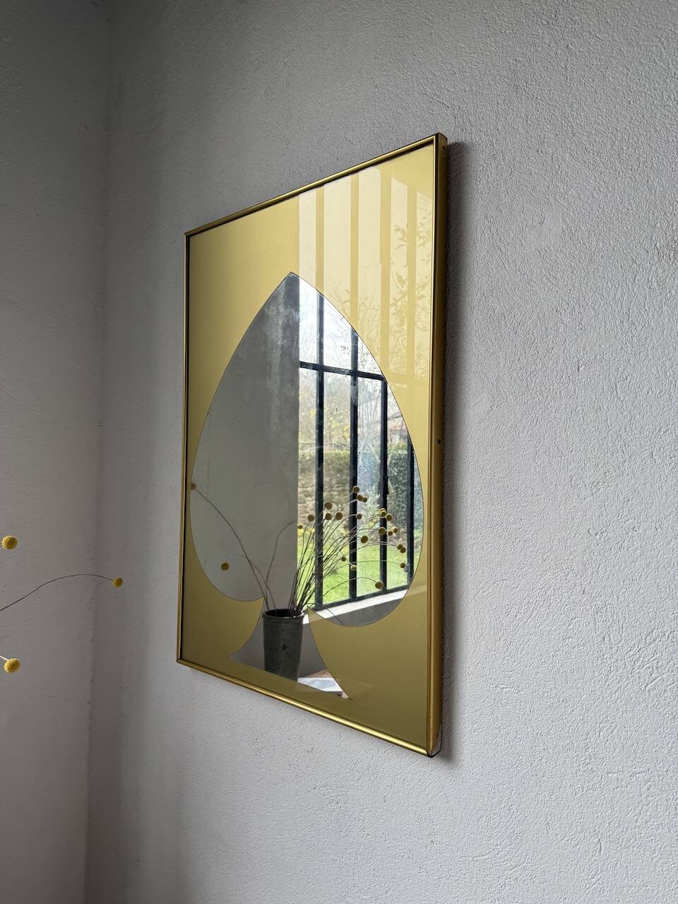 "Spike" mirror, 1970s design