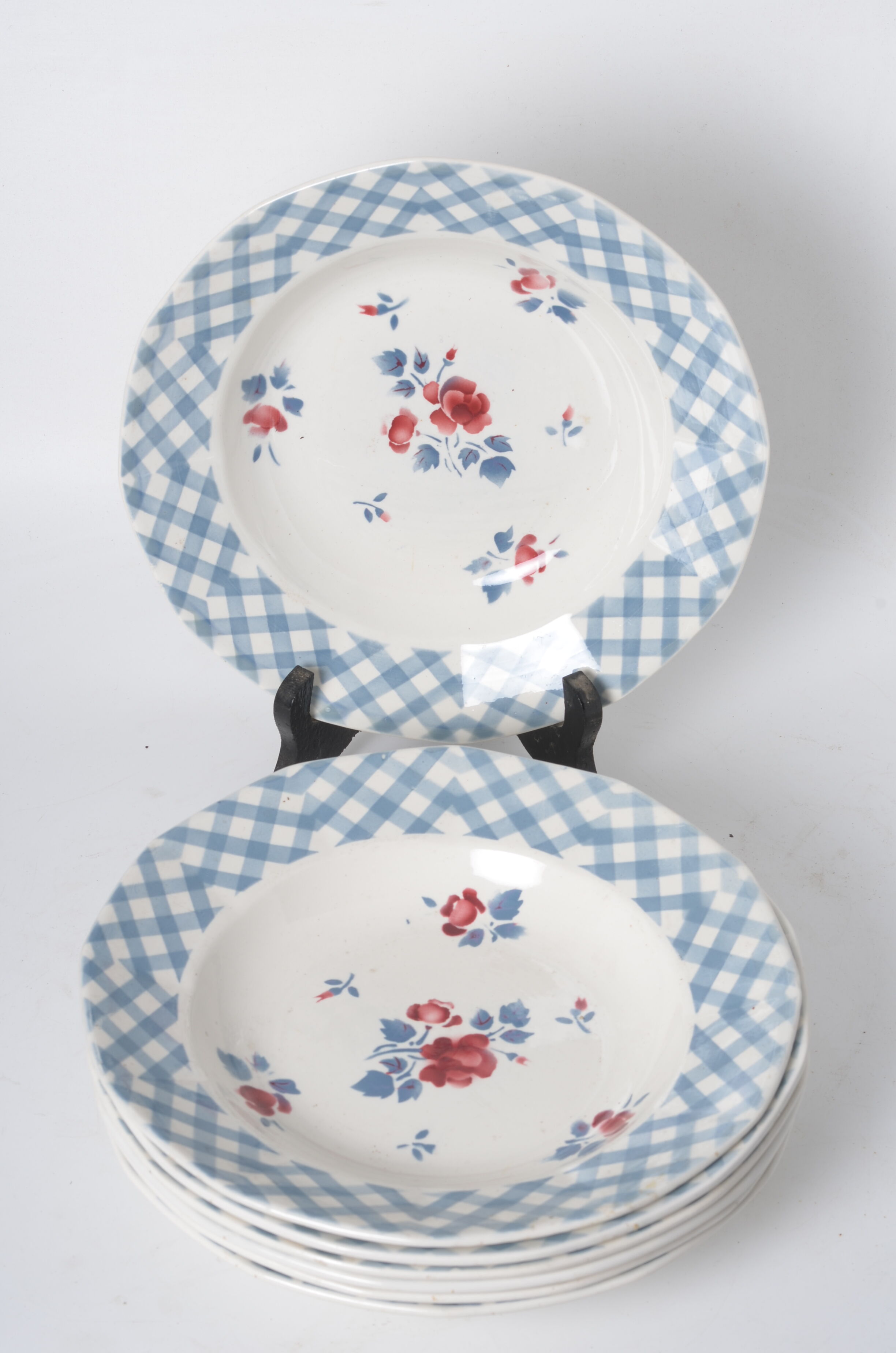 Hollow plates Digoin Sarreguemines