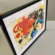 Numbered lithograph 19/20 and signed by Ger Lataster - Circa 1956