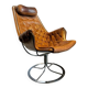 Fauteuil pivotant design suédois vintage Jetson DUX Bruno Mathsson