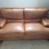 1970s leather sofa