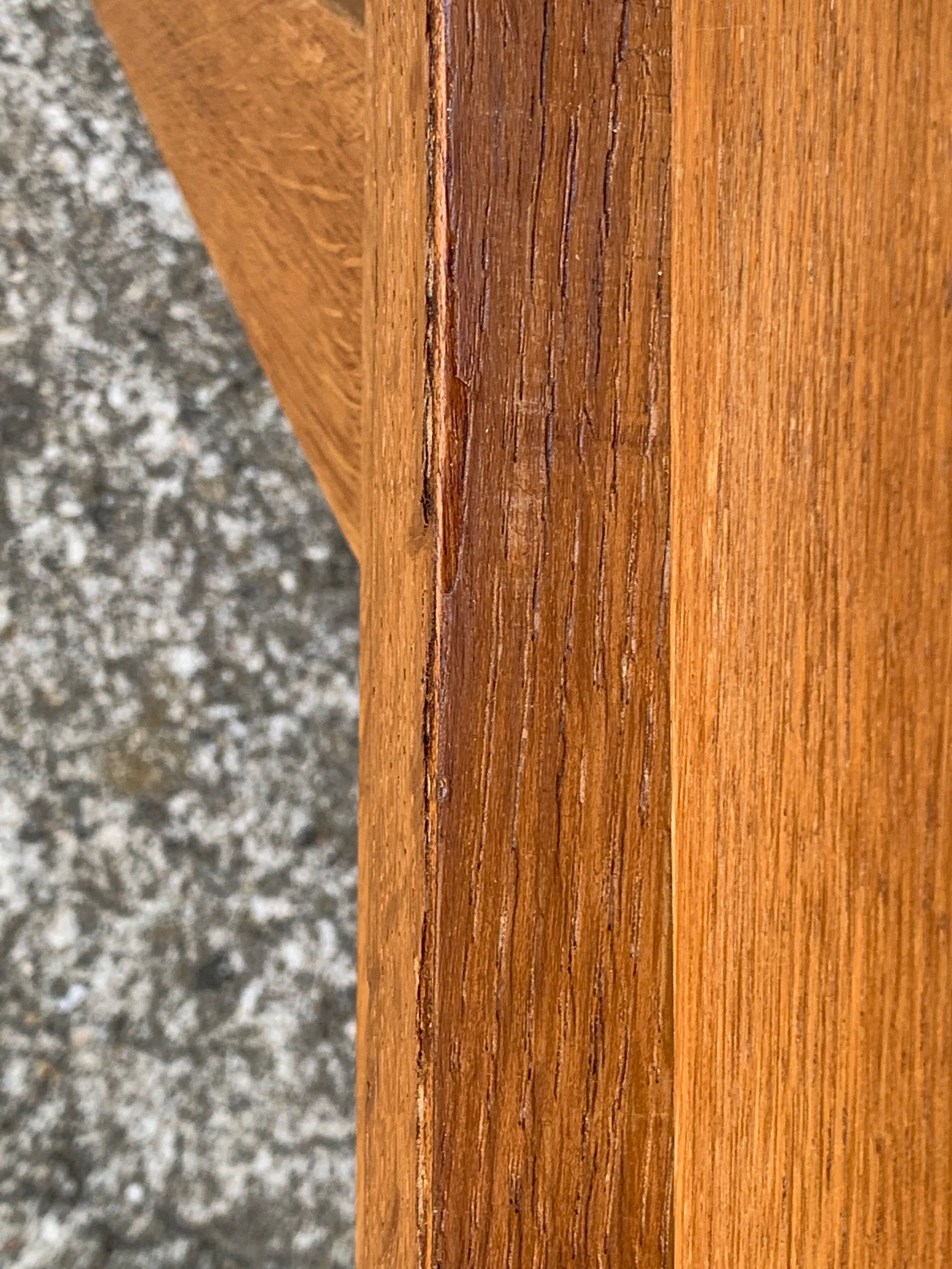 Vintage buffet compass feet 1950