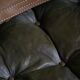 Arne Norell, Pair of "Sirocco" Safari armchairs in ash and green leather, 1960s.