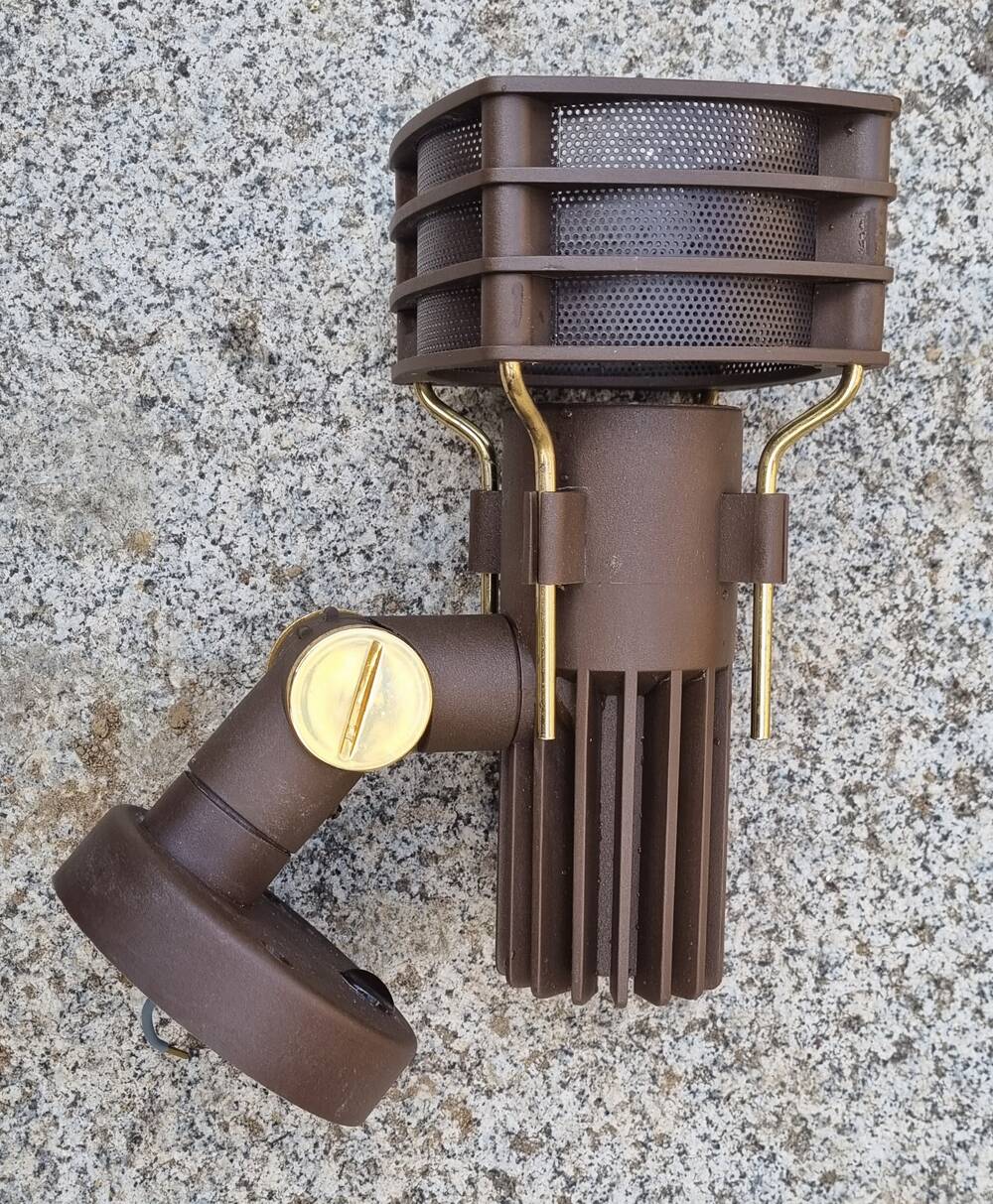 Pair of vintage wall lights from the 70s, HUSTADT LEUCHTEN