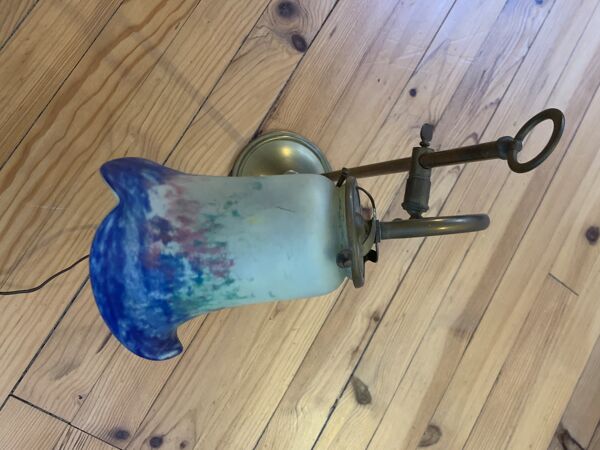 Lampe ancienne inclinable