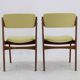 1960s Erik Buch Set of Six Restored Teak Dining Chairs, Denmark