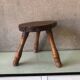 Old folk art stool
