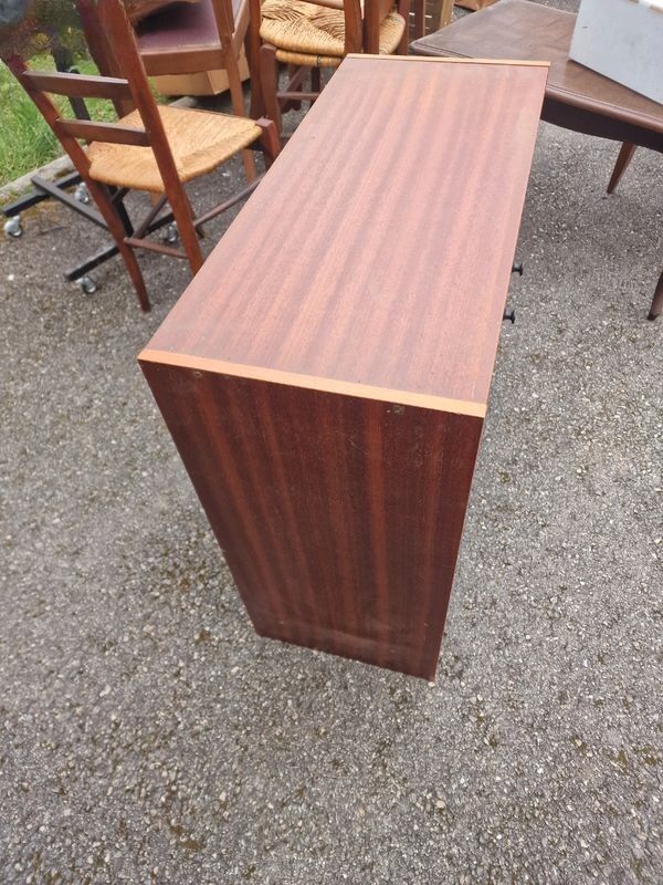 Antique wooden shoe cabinet