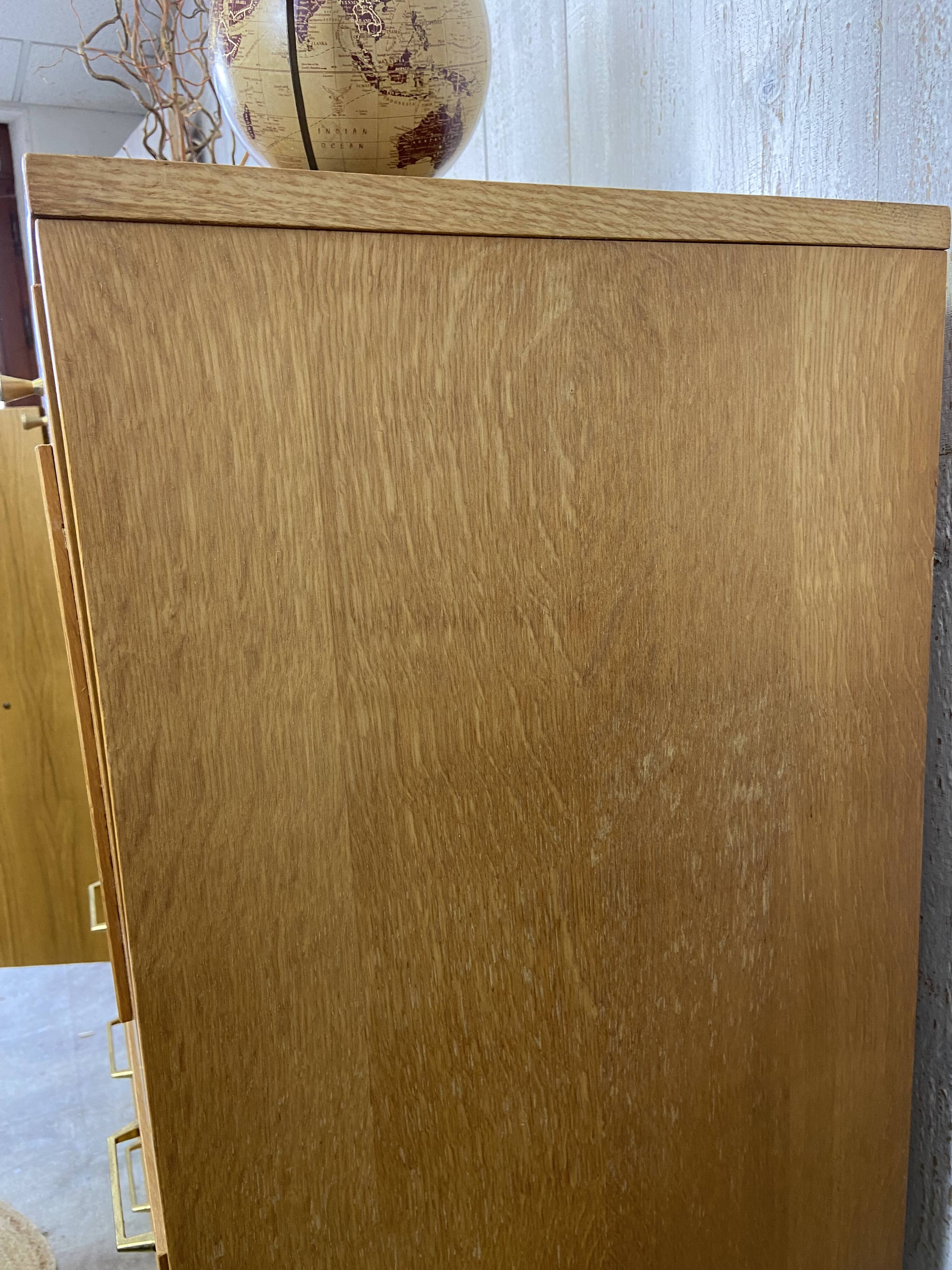 Vintage wood/wicker cabinet