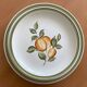 5 old Gien earthenware flat plates