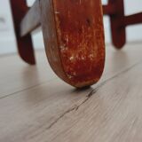 Botanical animal pattern tiled stool