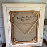 Oil on canvas - flowers - Abguillerm