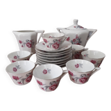 Coffee or tea set in France porcelain