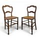 Pair of bedroom chairs from the late 19th century.