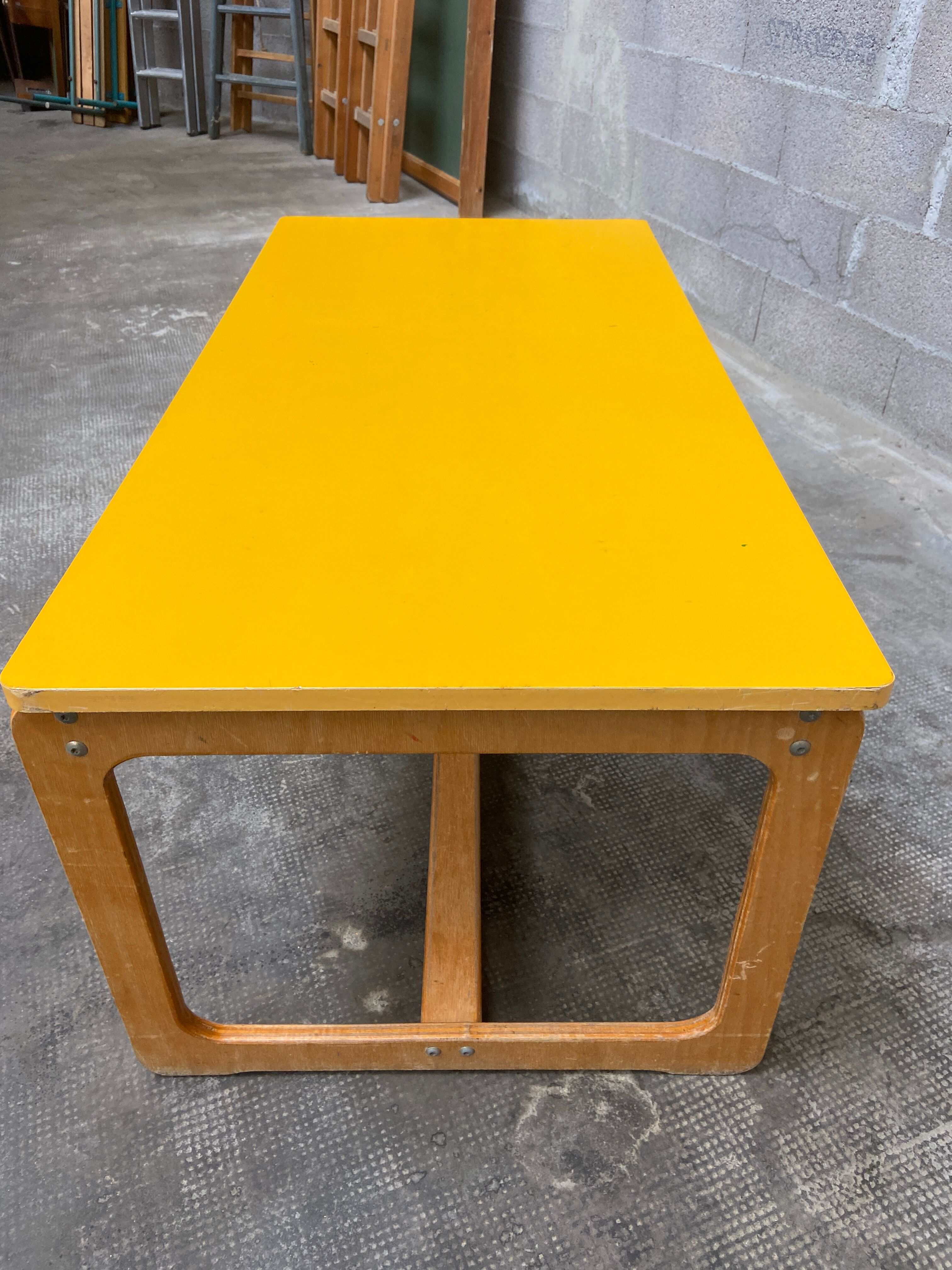 Vintage Formica coffee table 1970