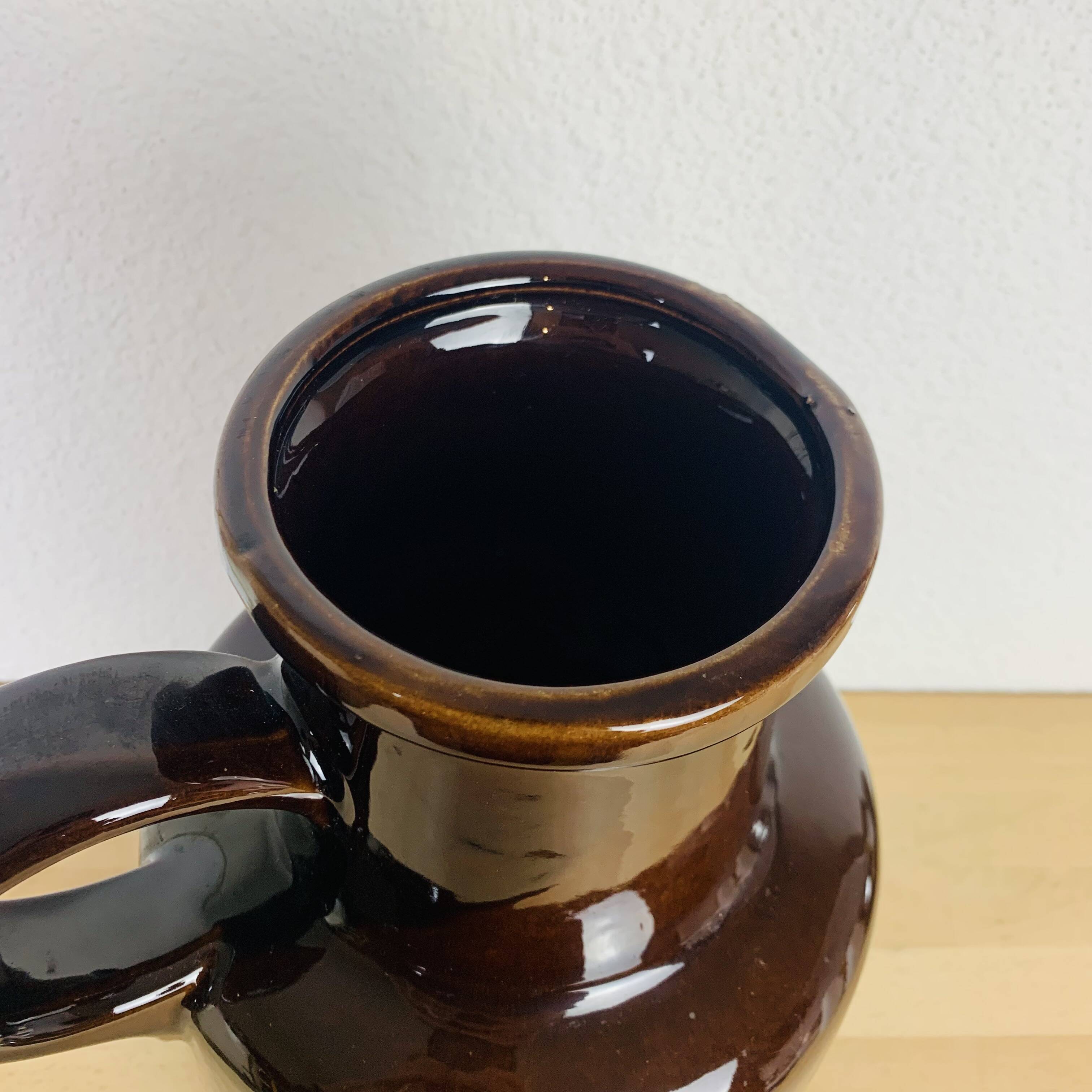 West Germany Floor Vase Ceramic XXL Vintage