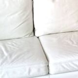 Designer leather corner sofa