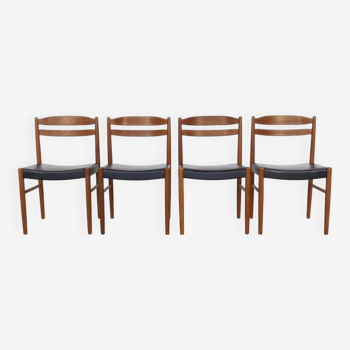 4 chaises de Salle à Manger par Carl Ekström pour Albin Johansson & Söner, 1960