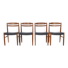 4 chaises de Salle à Manger par Carl Ekström pour Albin Johansson & Söner, 1960