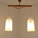 Mid-century Chandelier by Drevo Humpolec,1970's.