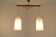 Mid-century Chandelier by Drevo Humpolec,1970's.
