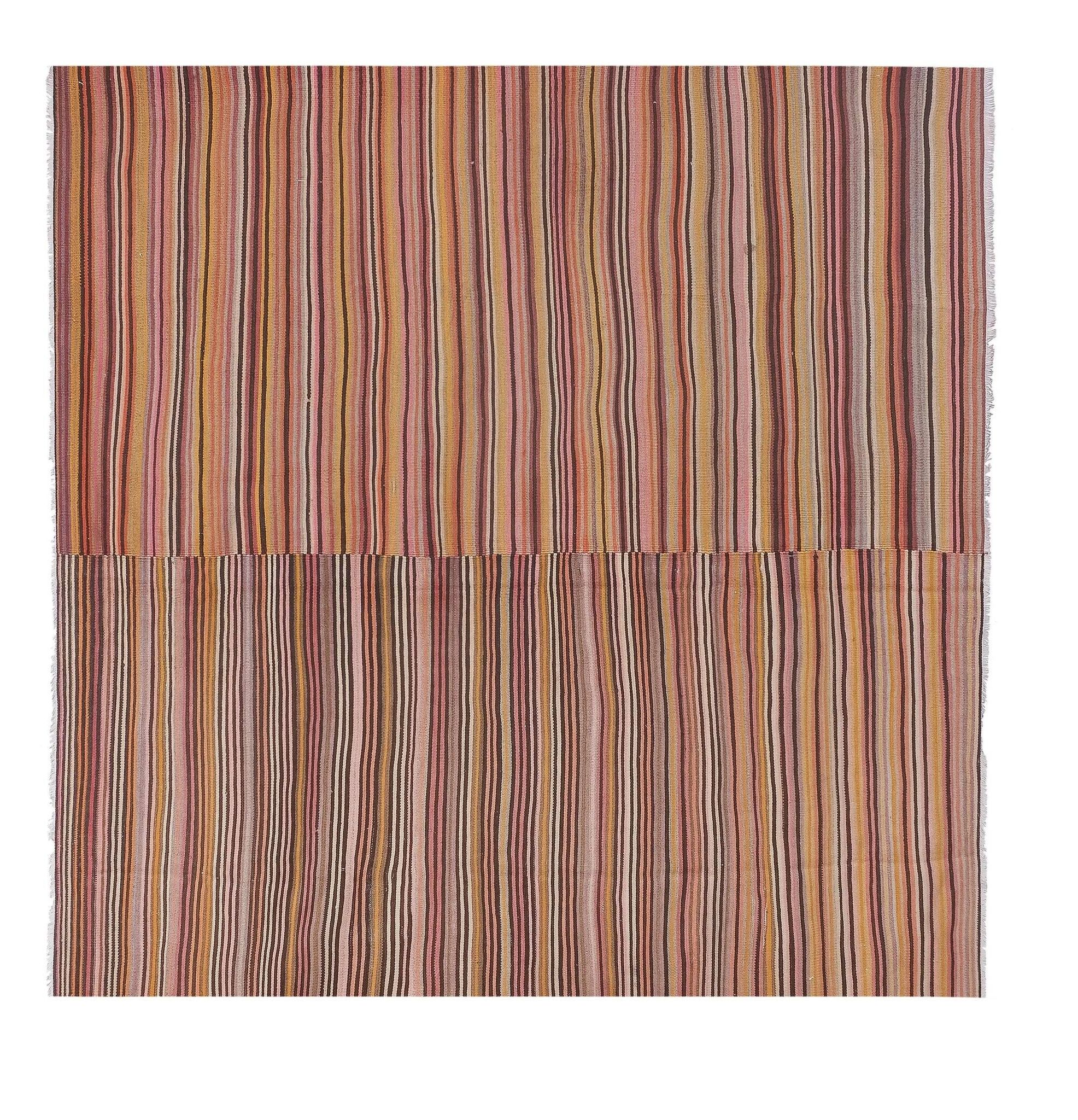 Tapis Kilim turc vintage tissé main