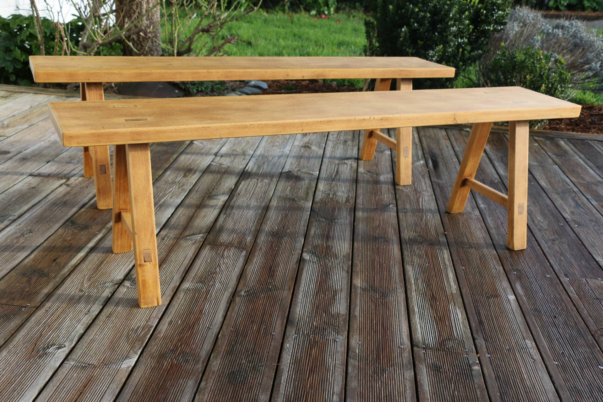 Banc en chêne massif 1500mm