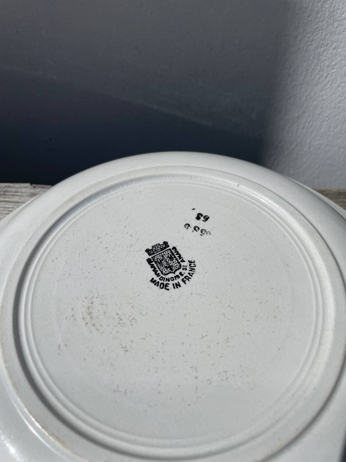 Saint Amand ceramic salad bowl