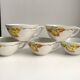 set of 5 coffee cups Badonviller 30-40s