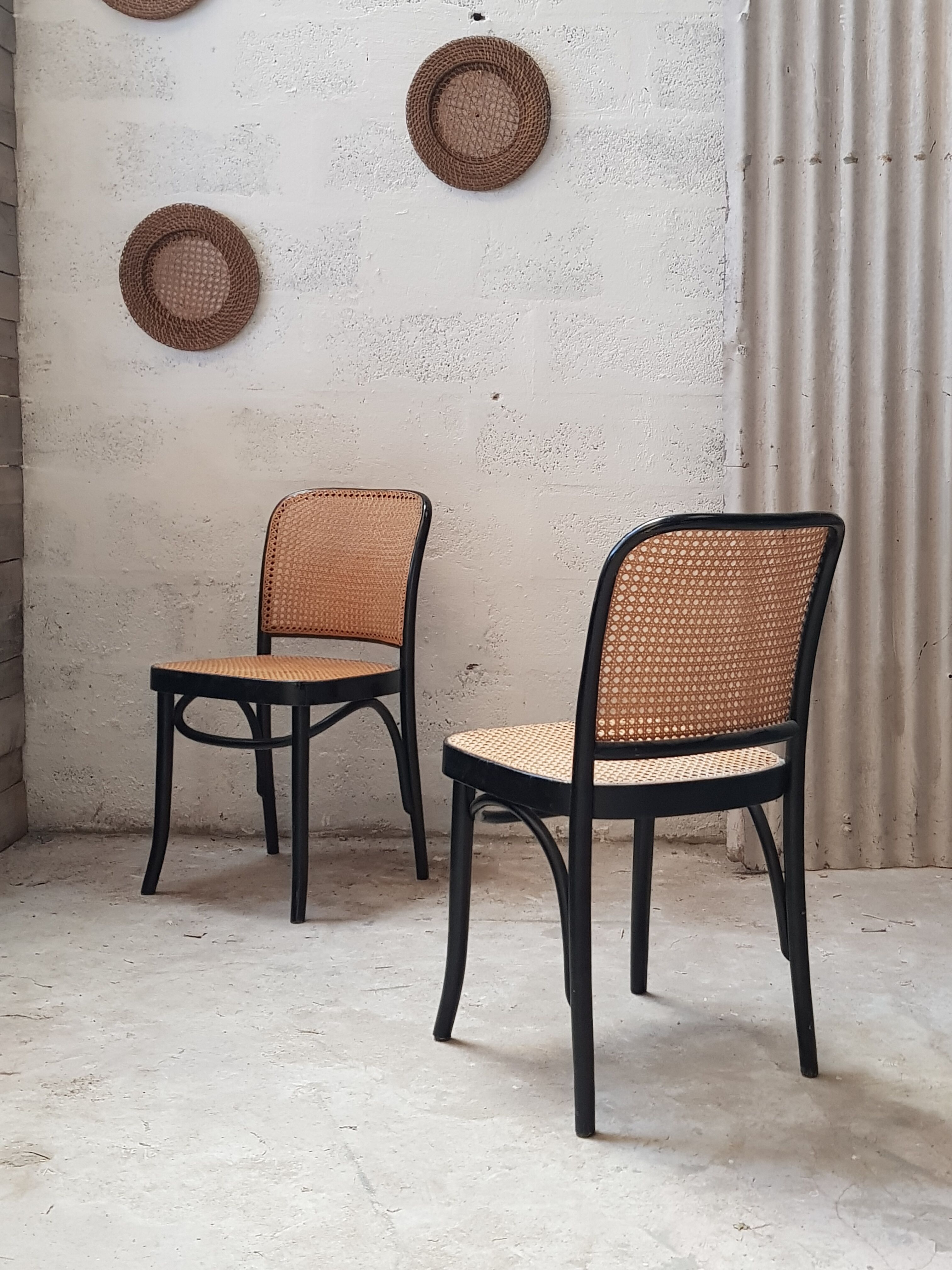 Pair of chair "Prague" Joseph Hoffman