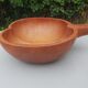 Vintage teak fruit cup