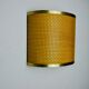 Rattan and brass wall lamp, italy, 1960