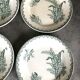 Set of 4 old plates st amandinoise st amand décor muguet