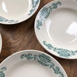 22 plates Lutece Longchamps