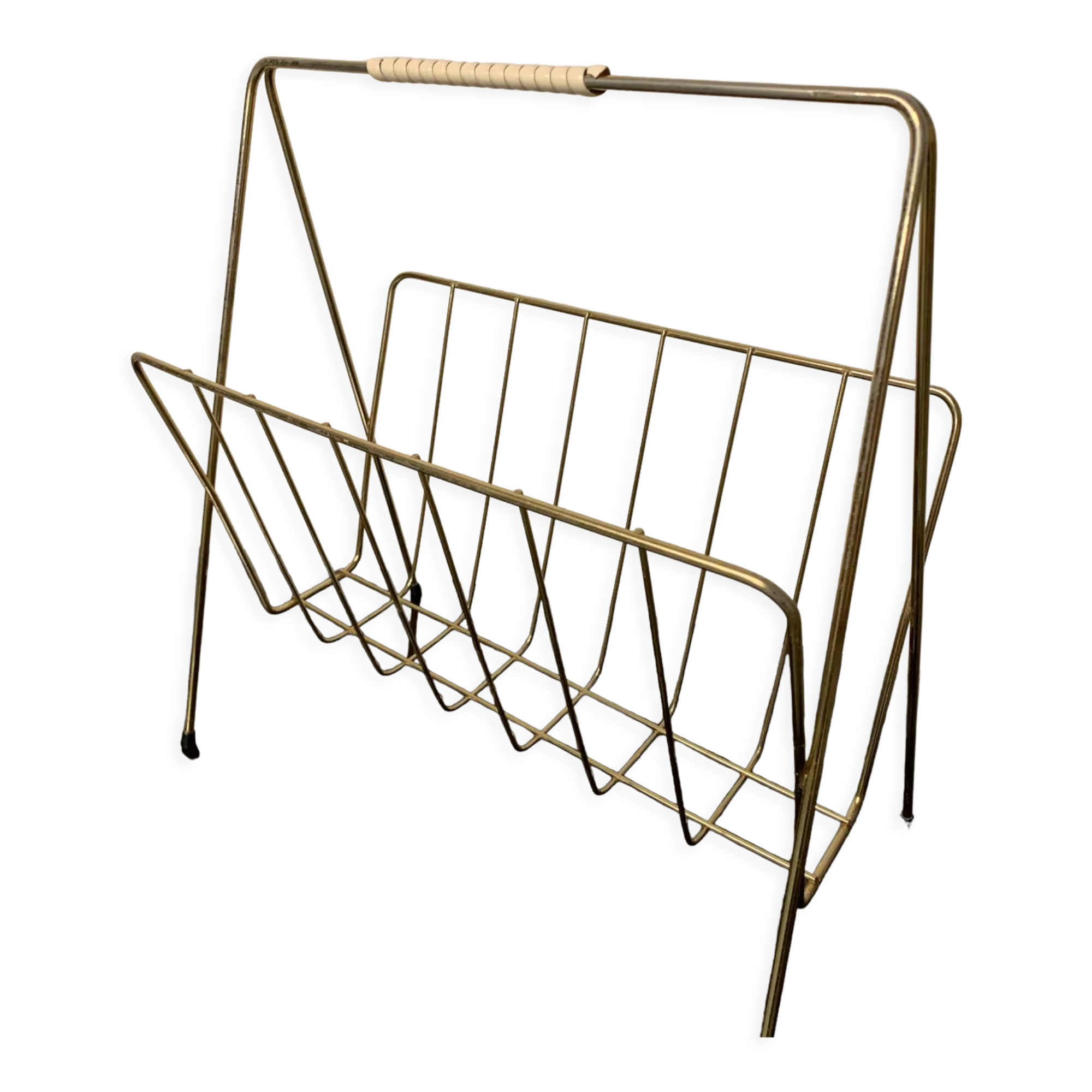 Vintage magazine rack 50 ́s-60's