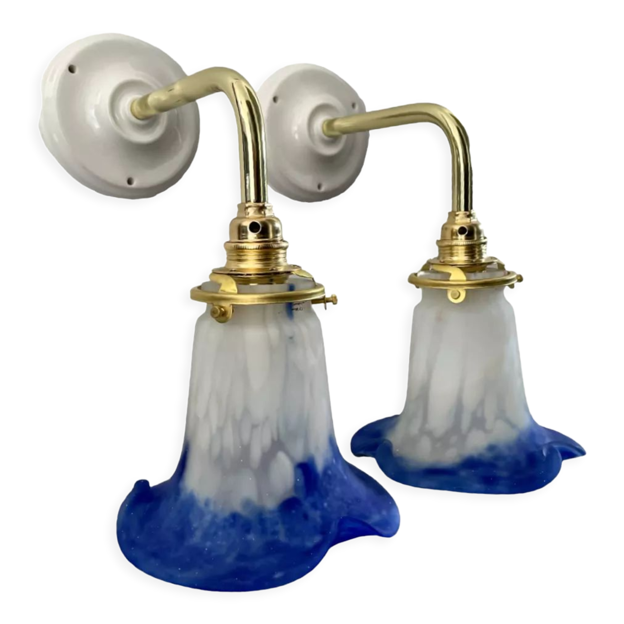 Art deco wall lights