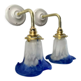 Art deco wall lights