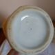 Vintage vase in Delf blue porcelain and cracked ceramic