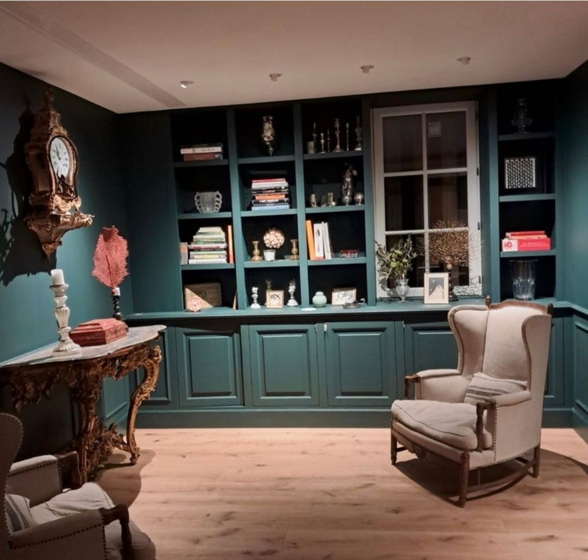 Wingback chairs