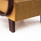 Boucle armchair, designed by J. Halabala, Czechoslovakia, 1930s.